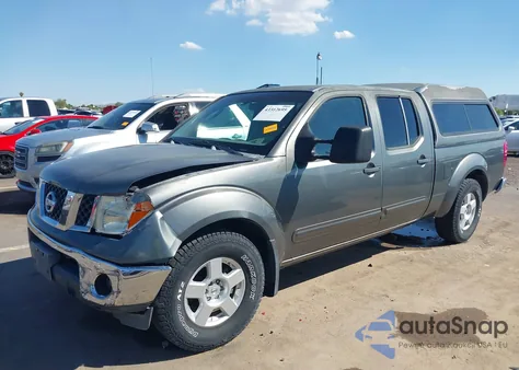 2007 Nissan Frontier Se from USA, damaged, VIN 1N6AD09U87C408332